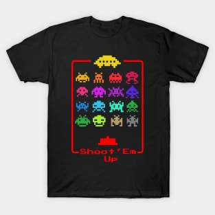 space invaders shoot em up T-Shirt